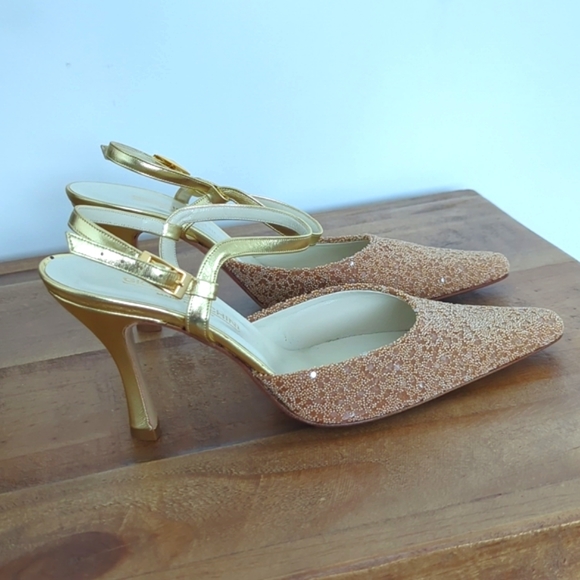 FINAL SALE 🆕🌿GIORGIO IACHINI ANKLE STRAP HEELS🌿 - Picture 14 of 14